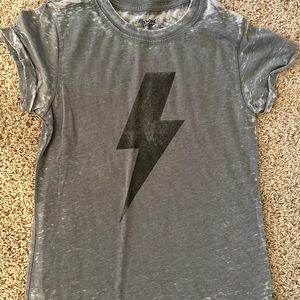 Recycled Karma lightening bolt tee
